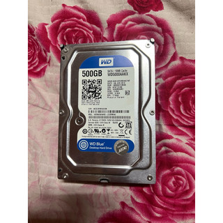 功能正常WD 500g hdd傳統硬碟使用時間4188小時