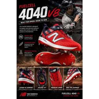 NEW BALANCE NB FUELCELL 4040 V8 METAL 棒球 金屬 釘鞋 全新美國公司貨 現貨出清