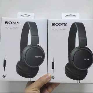 隔日達 索尼SONY 簡約有線頭戴耳機 MDR-ZX110AP 麥克風耳機 耳罩式耳機 降噪耳機 頭戴式耳機