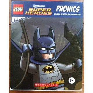 【現貨】美國 Scholastic 樂高 DC 超級英雄自然發音套書 LEGO DC Super Heroes Phon