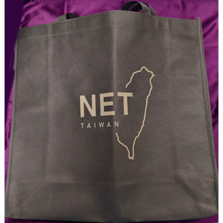 收藏品 NET 不織布 側背袋 環保袋 衣物袋 購物袋 收納袋 手提袋 防塵袋 黑灰色