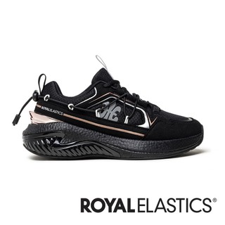 ROYAL ELASTICS TRON (Star III) 運動休閒鞋 網布 黑/玫瑰金 (女)
