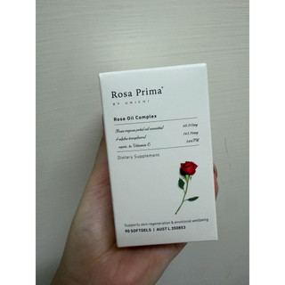 現貨秒發 澳洲帶回🔥 UNICHI Rosa Prima 玫瑰精油膠囊／玫瑰油複合軟膠囊90 Softgels