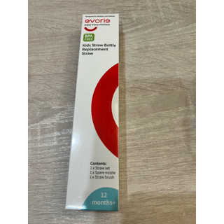 全新evorie-tritan-直飲水杯吸管替換組-300ml