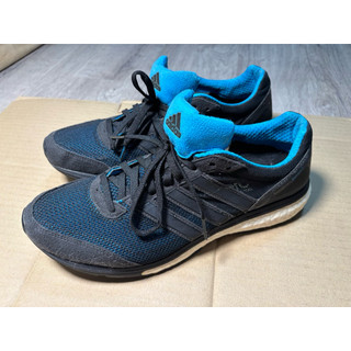 男鞋-Adidas Adizero Boston Boost 5 運動跑鞋（尺寸：26.5cm)(二手）