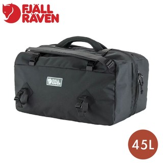 【Fjallraven 小狐狸 瑞典Vardag Splitpack 45 旅行背包《煤炭黑》】/大容量/雙肩後背包