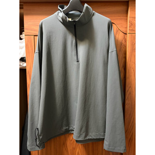 全新 N.HOOLYWOOD HALF ZIP PULLOVER 半拉鍊 套衫 炭灰 40
