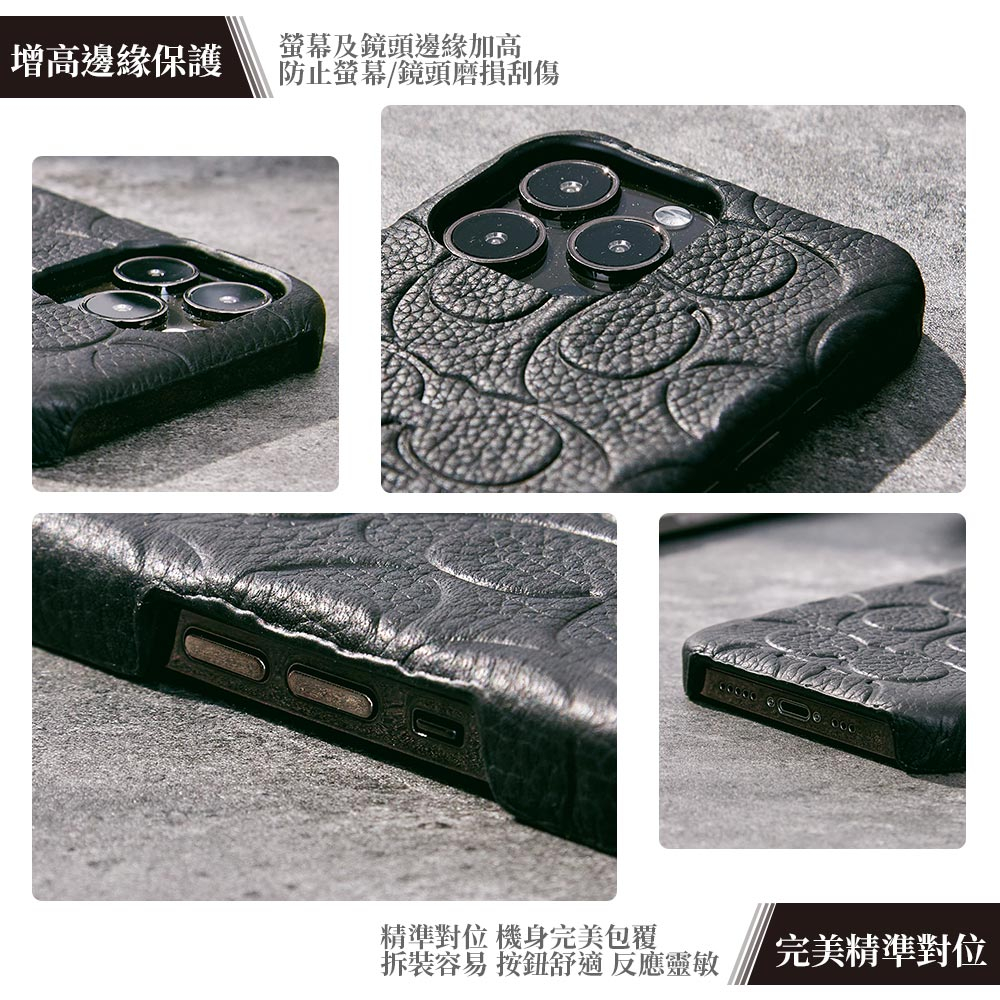 高額売筋】 COACH 新品 ☆ 手帳型 ブラック iPhone13PROケース 未開封 