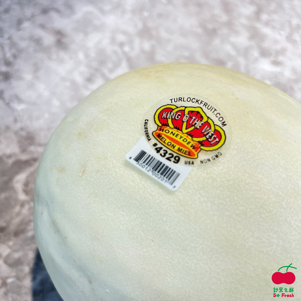 TURLOCKFRUIT.COM THE WESTHONEYDEWMELON 4329CALIFORNIAUSA GMO 002017舒果生鮮SFresh