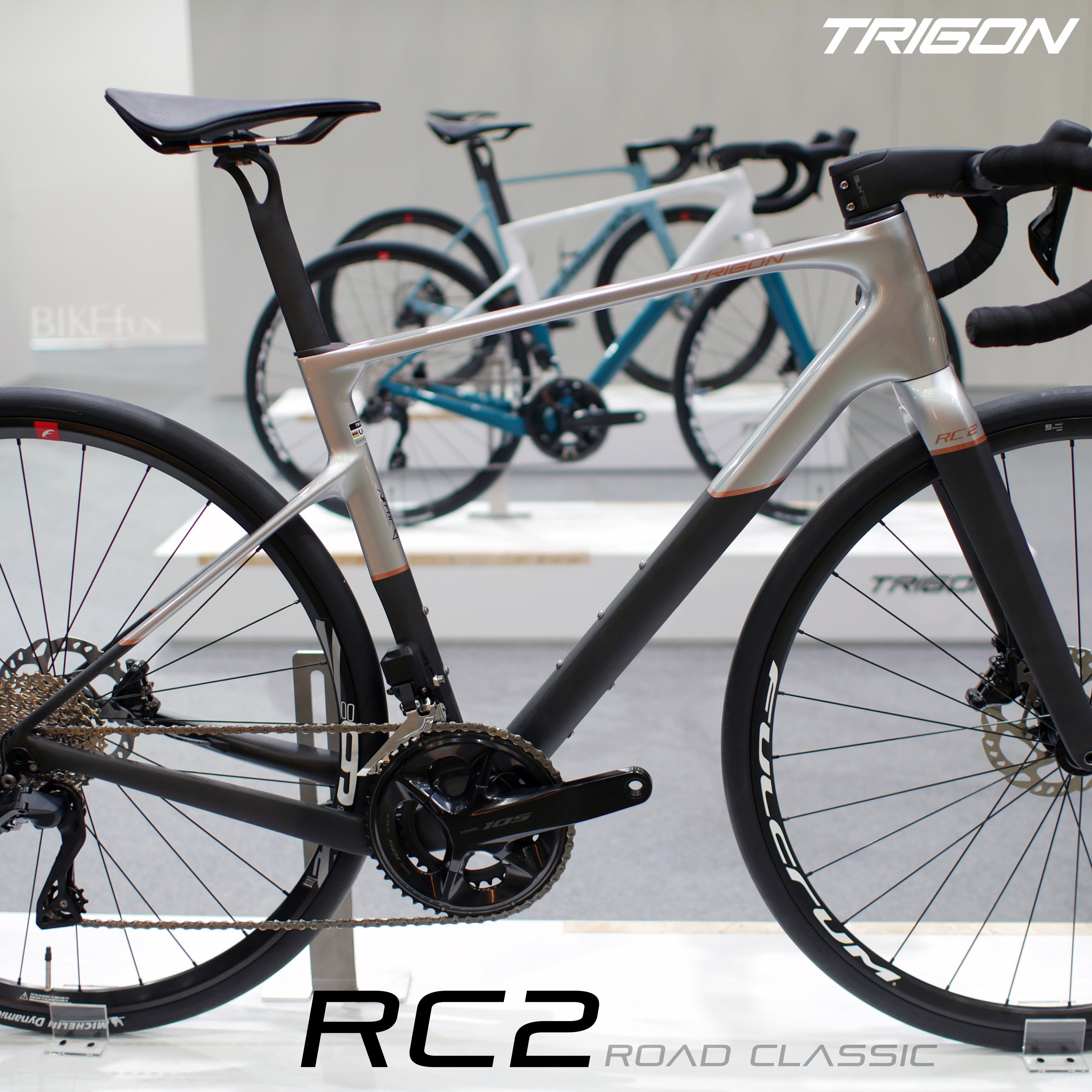 TRIGON RC2 碟煞公路車105 Di2電變成車車架組台灣特別版經典> BIKEfun拜訪單車| 露天市集| 全台最大的網路購物市集