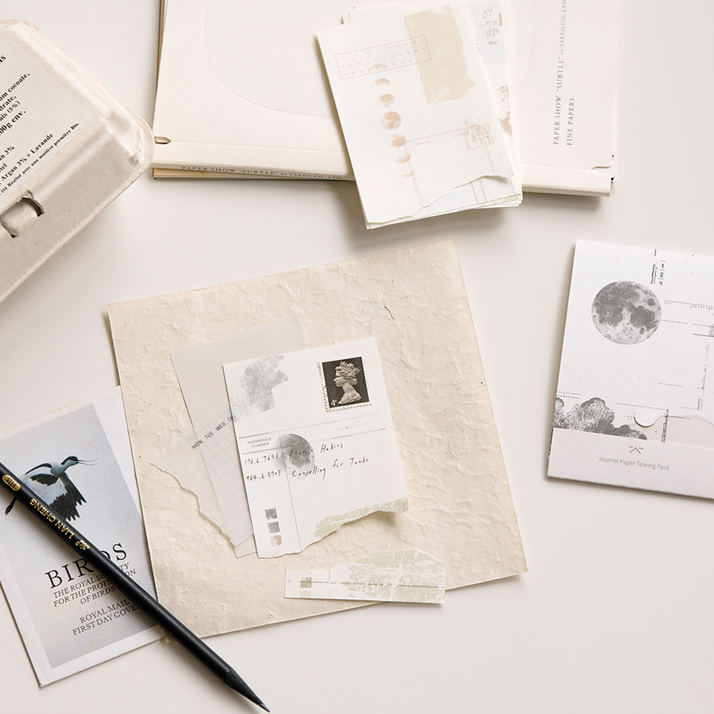 MU Journal Paper Notepad 02 - Moonlit Reflections