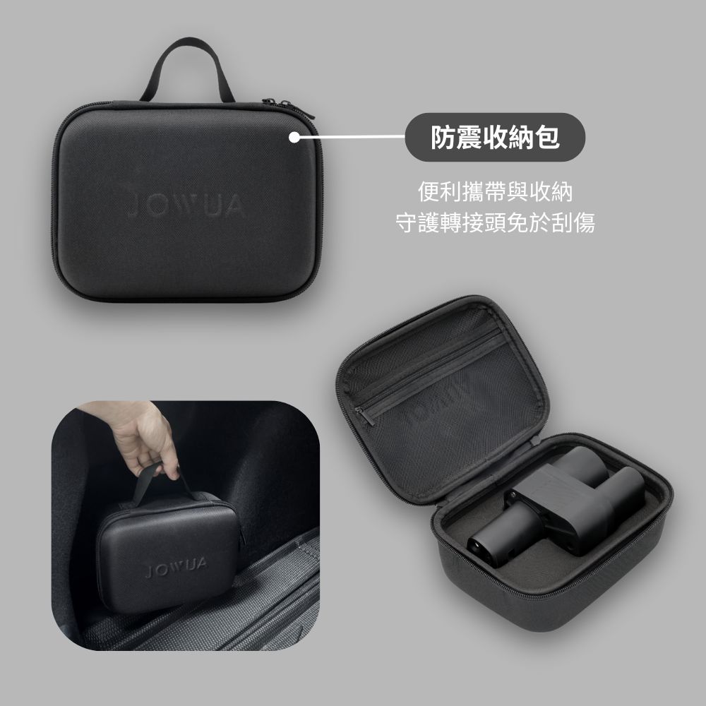 JOWUA防震收納包便利攜帶與收納守護轉接頭免於刮傷