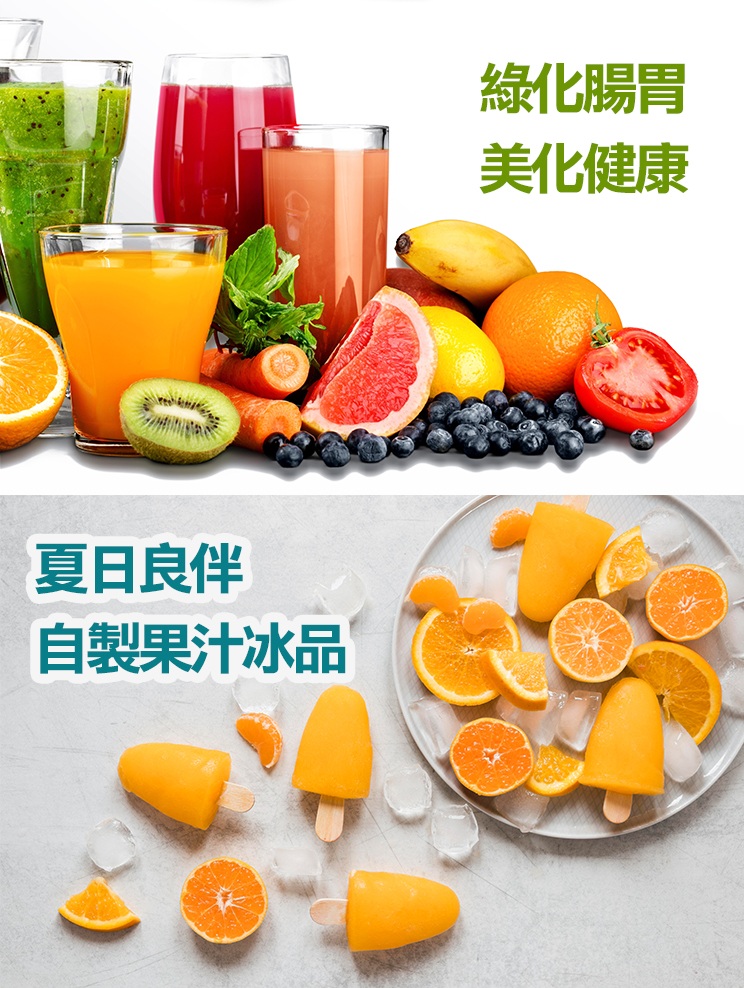 夏日良伴自製果汁冰品®綠化腸胃美化健康