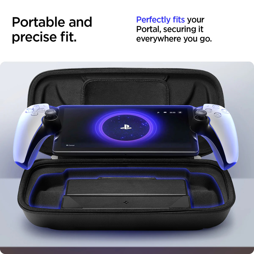 Portable andprecise fit.Perfectly fits yourPortal, securing iteverywhere you go.