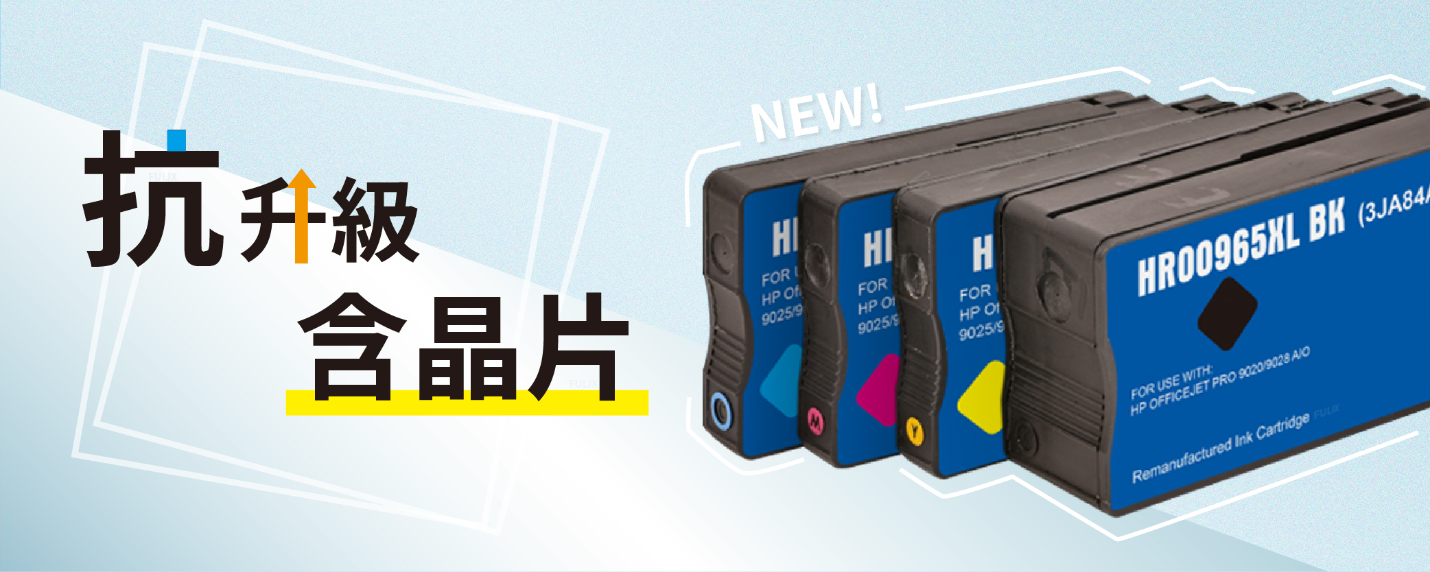 937XL cartridges met chip, compatibel met HP 937 EvoMore 937E 937XL voor HP OfficeJet 9110b 9130b 9120b 9117b 9720 9730 inktcartridges zwart en kleuren