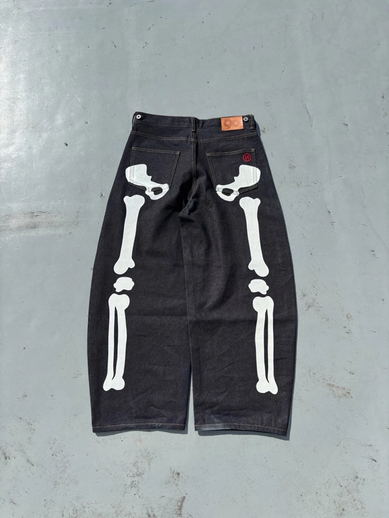 9090 Bone Rigid Denim Pants