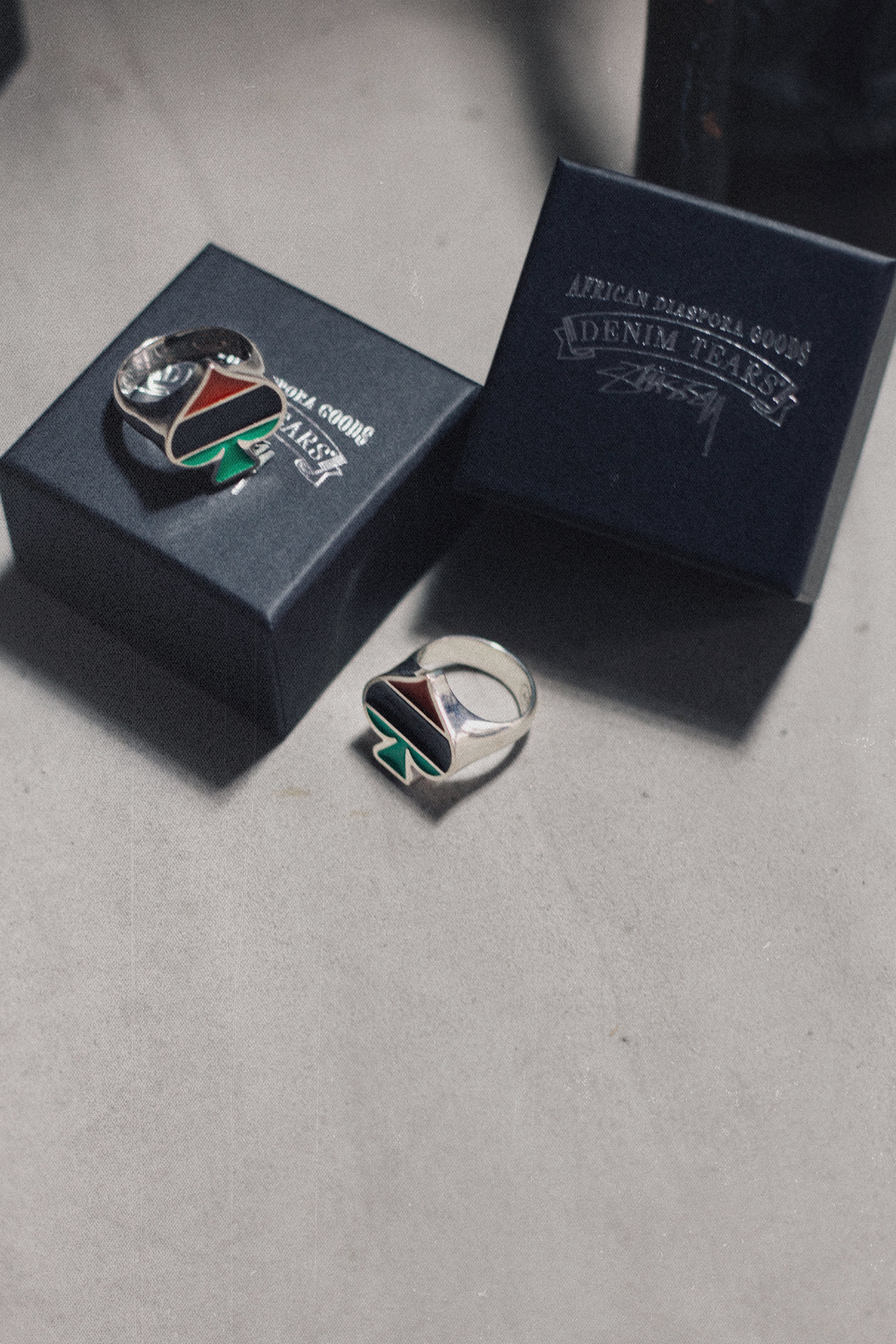Stussy & Denim Tears Spade Ring : r/stussy