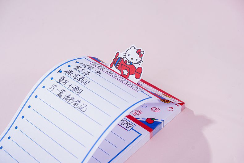 【Joytop悦木】凯蒂猫系列 -书签便签（带中盒） 高颜值卡通风书签便签 送禮 - 樂融融 - iOPEN Mall