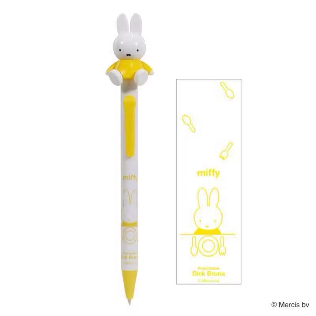 現貨｜日本製 Miffy 造型筆 原子筆 黑筆 Miffy動動筆 - 噓！Boorinの偷買小舖｜日本連線代購 - iOPEN Mall