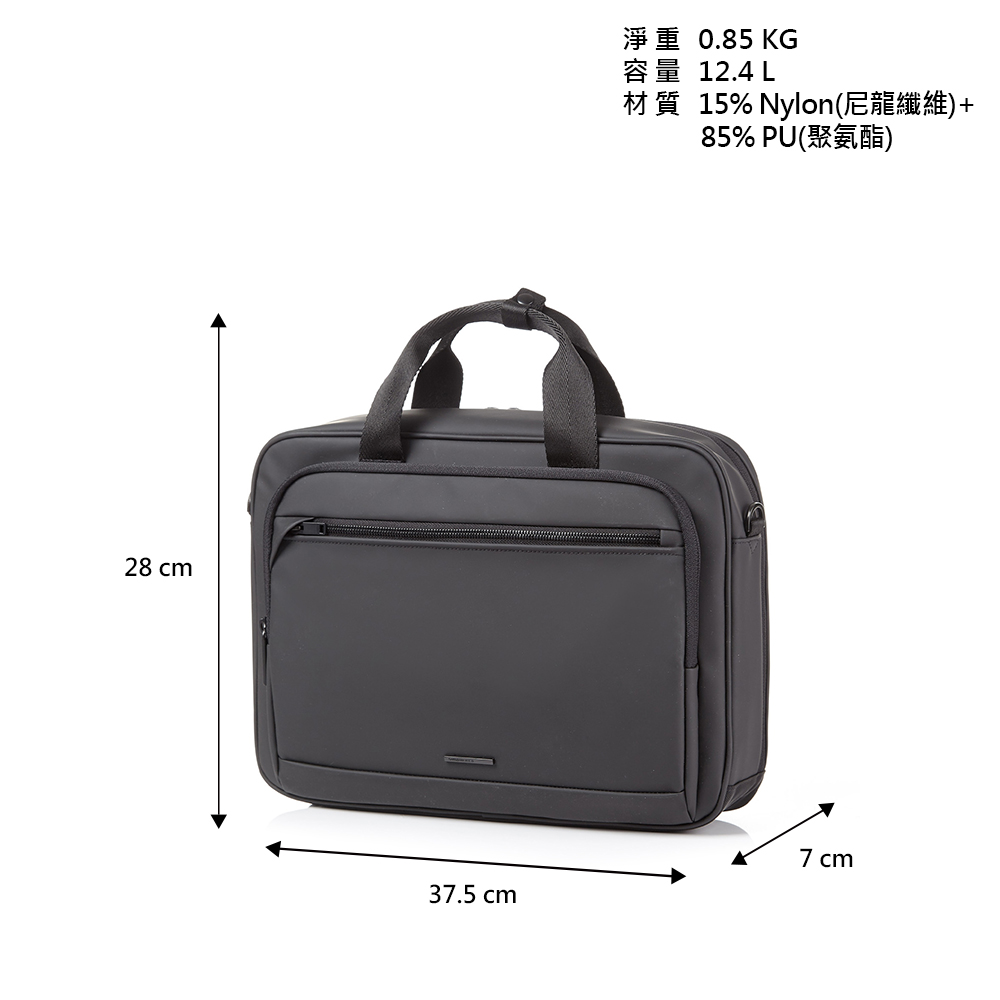 28 37.5 0.85 KG容量 12.4L材質 15% Nylon尼龍纖維)+85% PU()7 cm