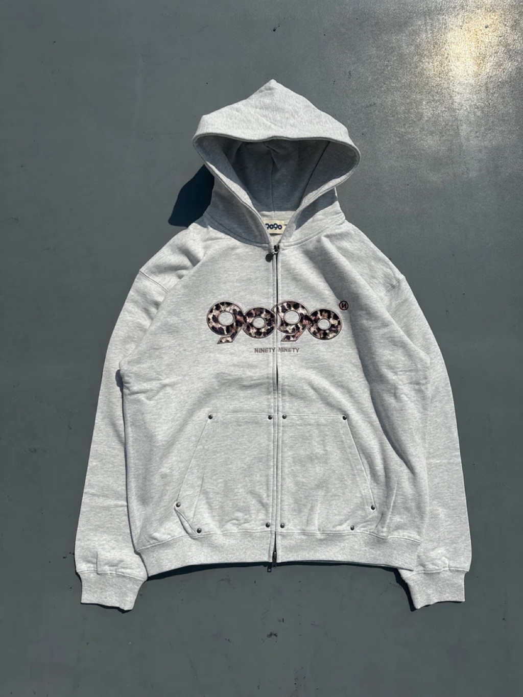 9090 OG Logo Assort Zip Hoodie