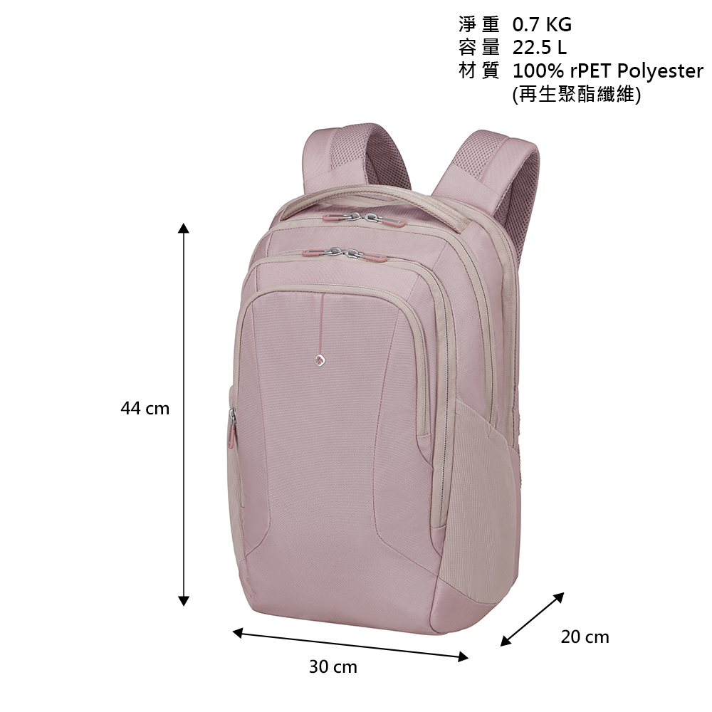 44 cm0.7 KG容量 22.5 L100% rPET Polyester(再生聚酯纖維)30 cm20 cm