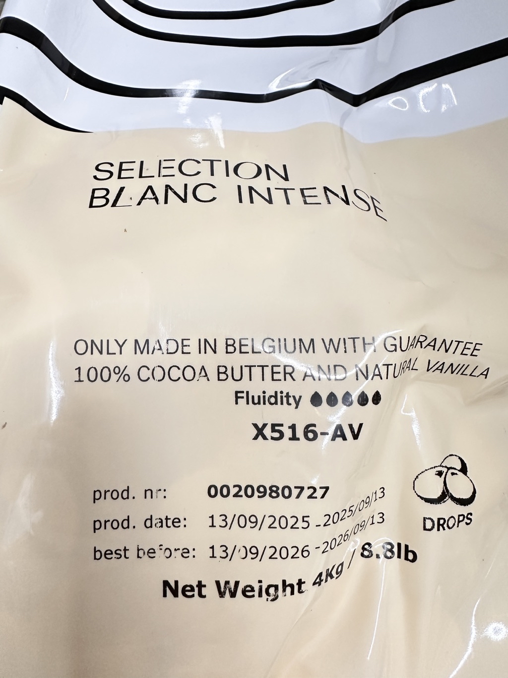 貝可拉 安特斯白巧克力