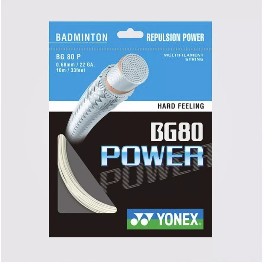 【凱將體育羽球店】 YONEX BG80P (BG80POWER) 專業 羽球線 強攻硬線