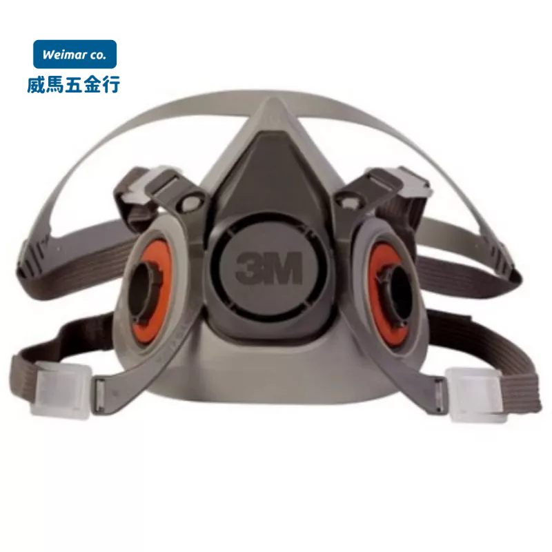 🐴威馬五金🐴🇺🇲3M-6200雙罐式防毒面具(半面式)6300/3M防毒面具/防毒面罩