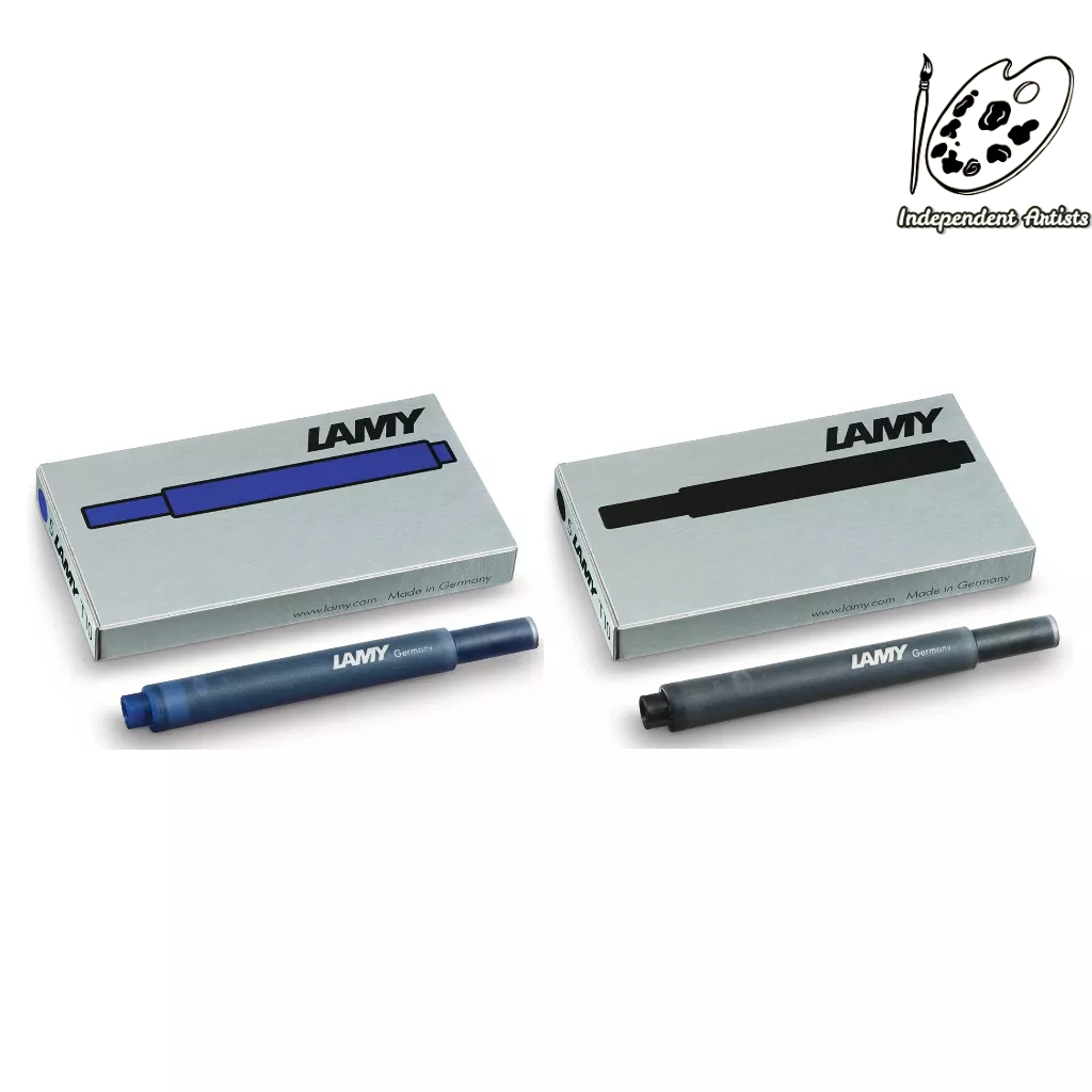 德國 LAMY 鋼筆用卡式墨水管 T10 藍 / 黑