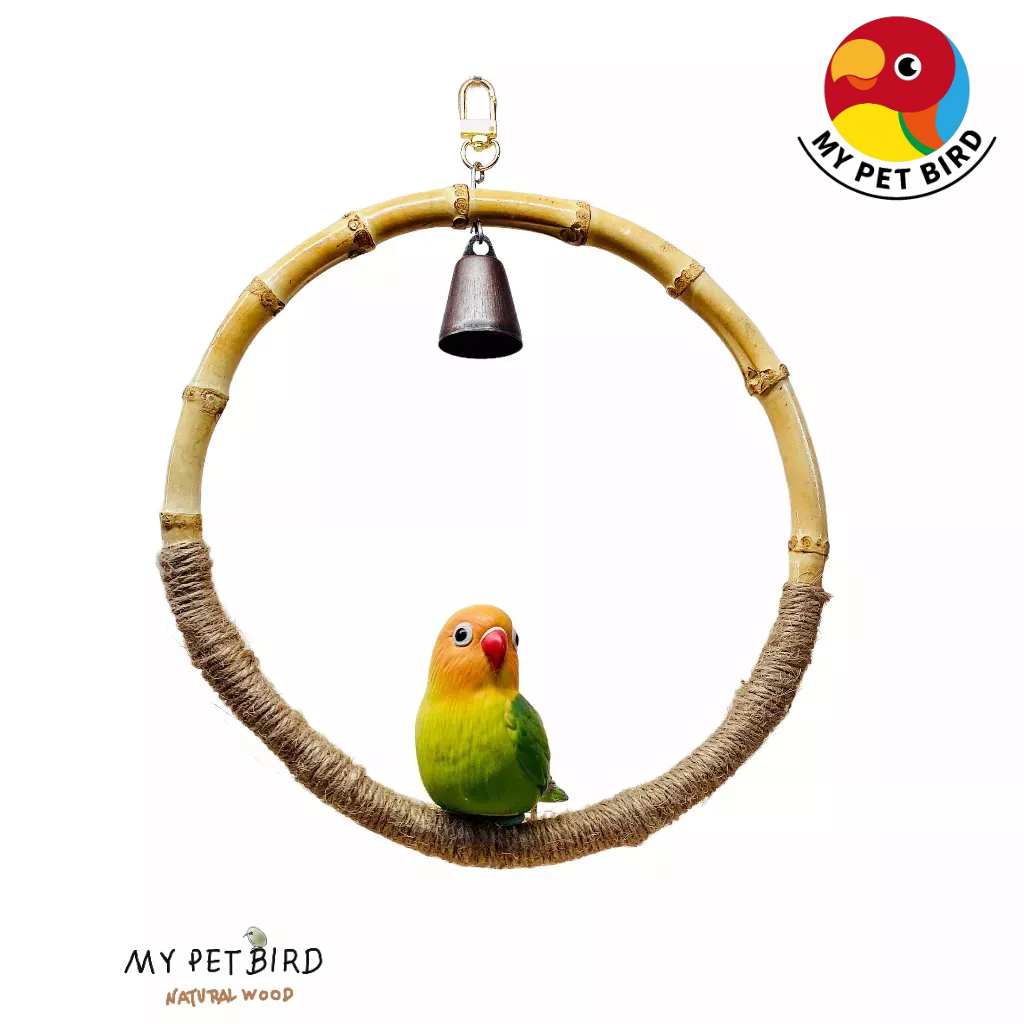 MY PET BIRD 鸚鵡竹鞦韆 W541