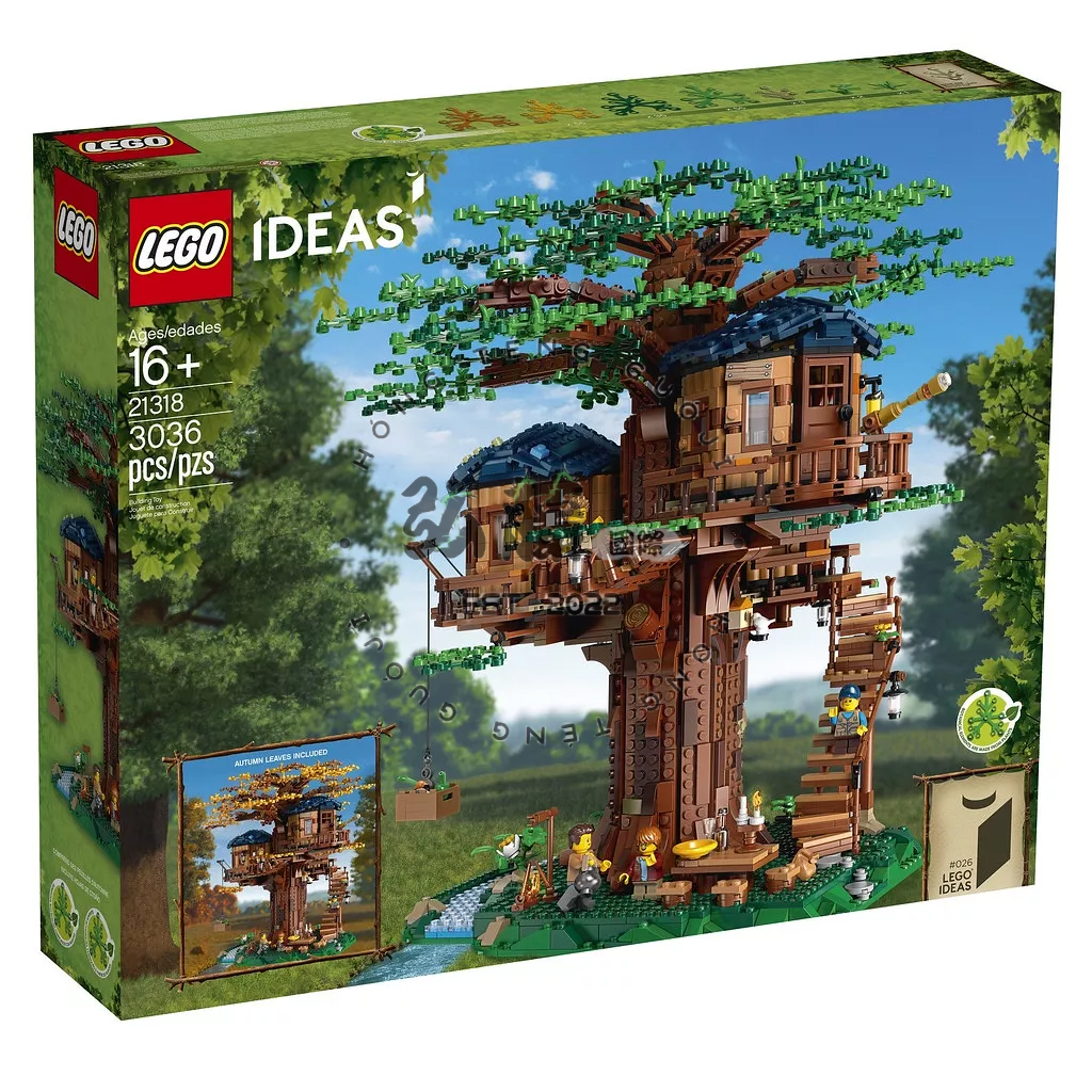 【弘藤_ʜ.ᴛ】【LEGO】iDeas 樹屋 21318