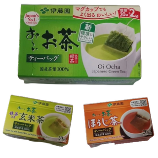 伊藤園 宇治抹茶入綠茶包 抹茶入玄米茶 焙茶 茶包 新茶 一盒20袋入【FIND新鮮貨】