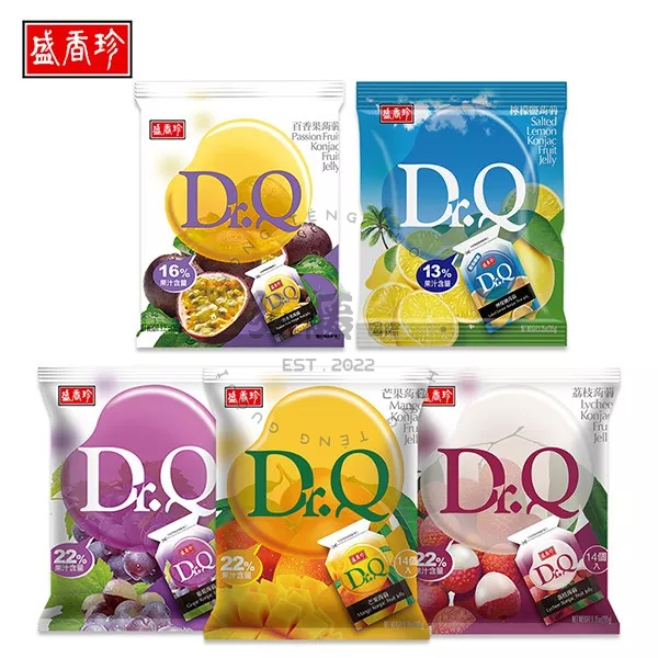 【弘藤_ʜ.ᴛ】【盛香珍】DR.Q 蒟蒻果凍（265g）