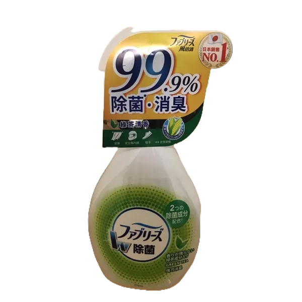 日本風倍清織物除菌消臭噴霧370ml 綠茶清香