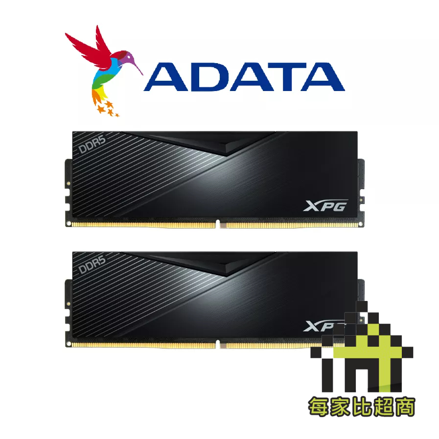 威剛 LANCER DDR5 5600 32G(16x2) AX5U5600C3616G-DCLABK 【每家比】