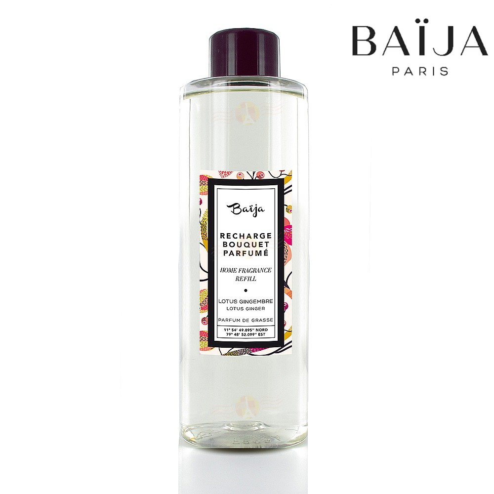 Baija 巴黎百嘉 擴香補充液(蓮花紫薑) 200ml 泰姬瑪哈之夢