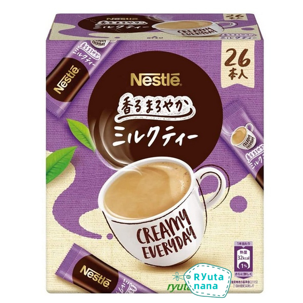 【現貨】日本進口 雀巢 Nestle 香醇 奶茶 26入 即溶飲品