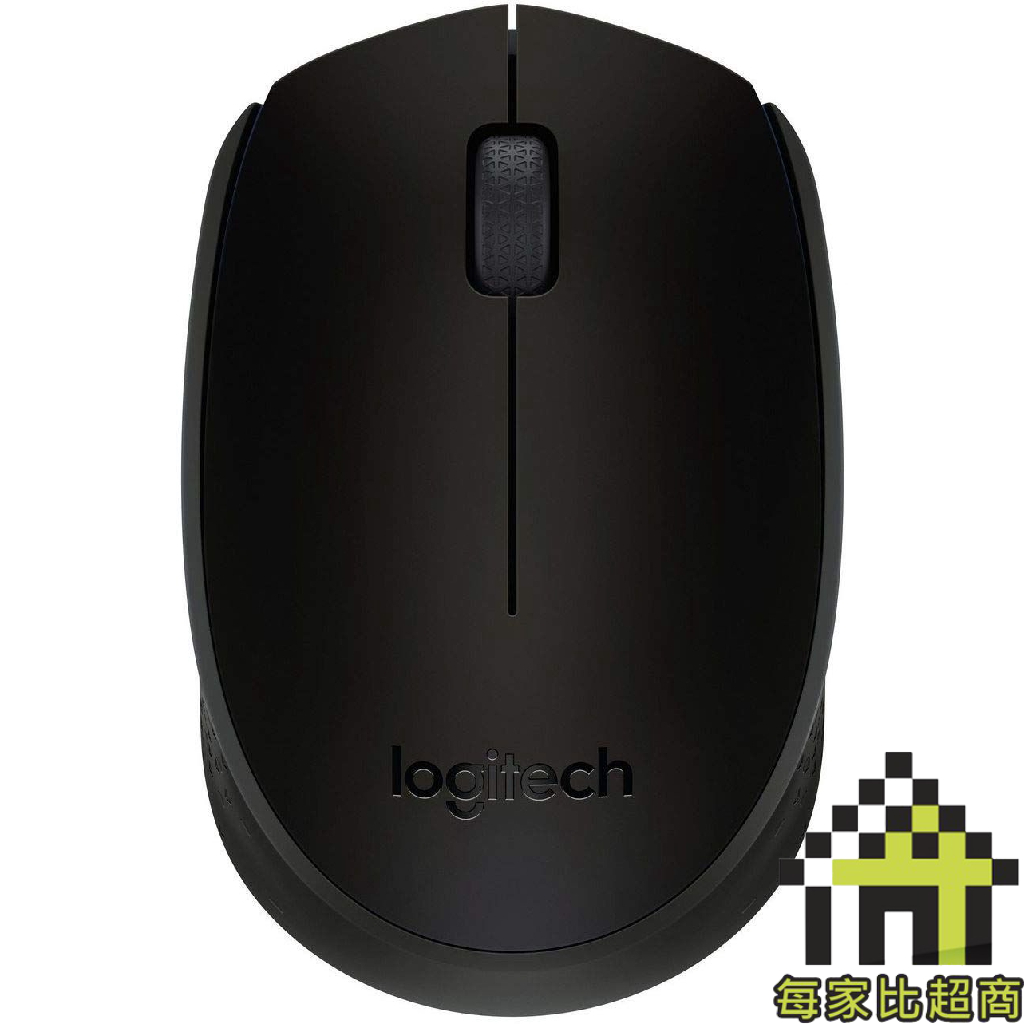 Logitech 羅技 B170 無線 滑鼠 超小型 2.4G 接收器 〔每家比〕