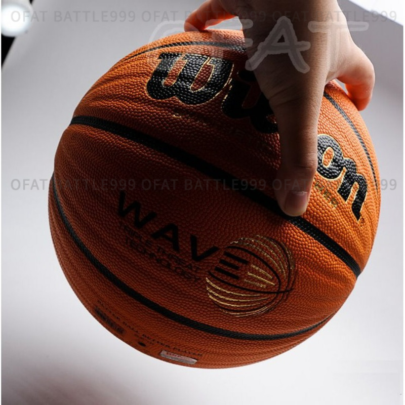 室外場超好打 Wilson 正品 波浪紋 柔軟吸濕高彈性  Ballup專用7號籃球 ncaa 籃球 耐磨籃球【R68】