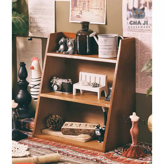🔥台灣現貨🔥火速出貨🔥桌上型復古收納櫃 原木抽屜櫃 木質小櫃子 飾品收納盒 帶抽屜小飾品櫃 桌上收納