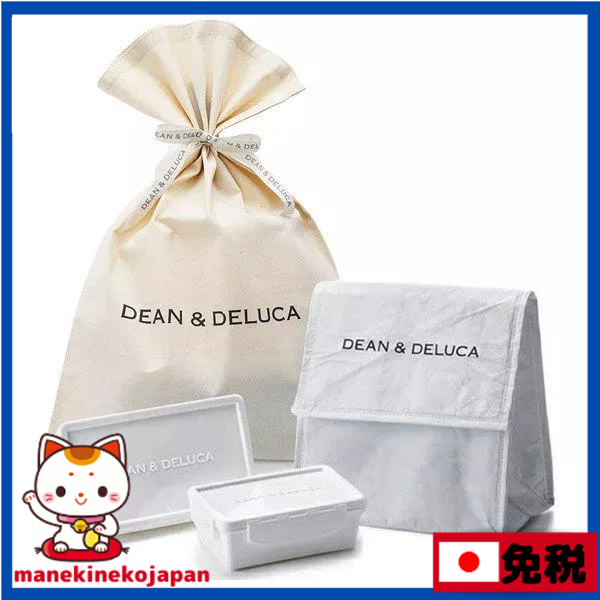 日本  DEAN &amp; DELUCA　完美午餐套組 1個 附紙袋 淺灰色