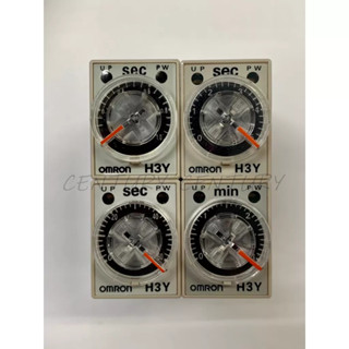 ＊出清特賣＊OMRON 歐姆龍 時間繼電器 / 定時器 / 計時器 H3Y-2 (2c接點) 可加購底座 含稅開發票