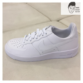 【AND.】NIKE AIR FORCE 1 ULTRAFORCE LTHR 休閒鞋 輕量 男款 845052-100