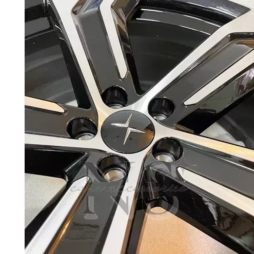 【獨家】 VOLVO Polestar 造型 輪圈蓋 立體 極星標 鋁圈蓋 輪蓋 中心蓋 輪芯 台灣出貨