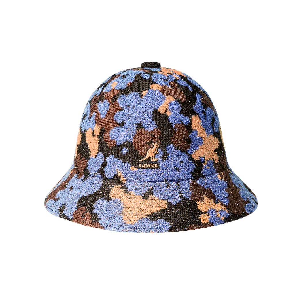 KANGOL NATURE CAMO CASUAL 迷彩鐘型帽 多色 復古 圓頂帽 袋鼠帽 特殊款