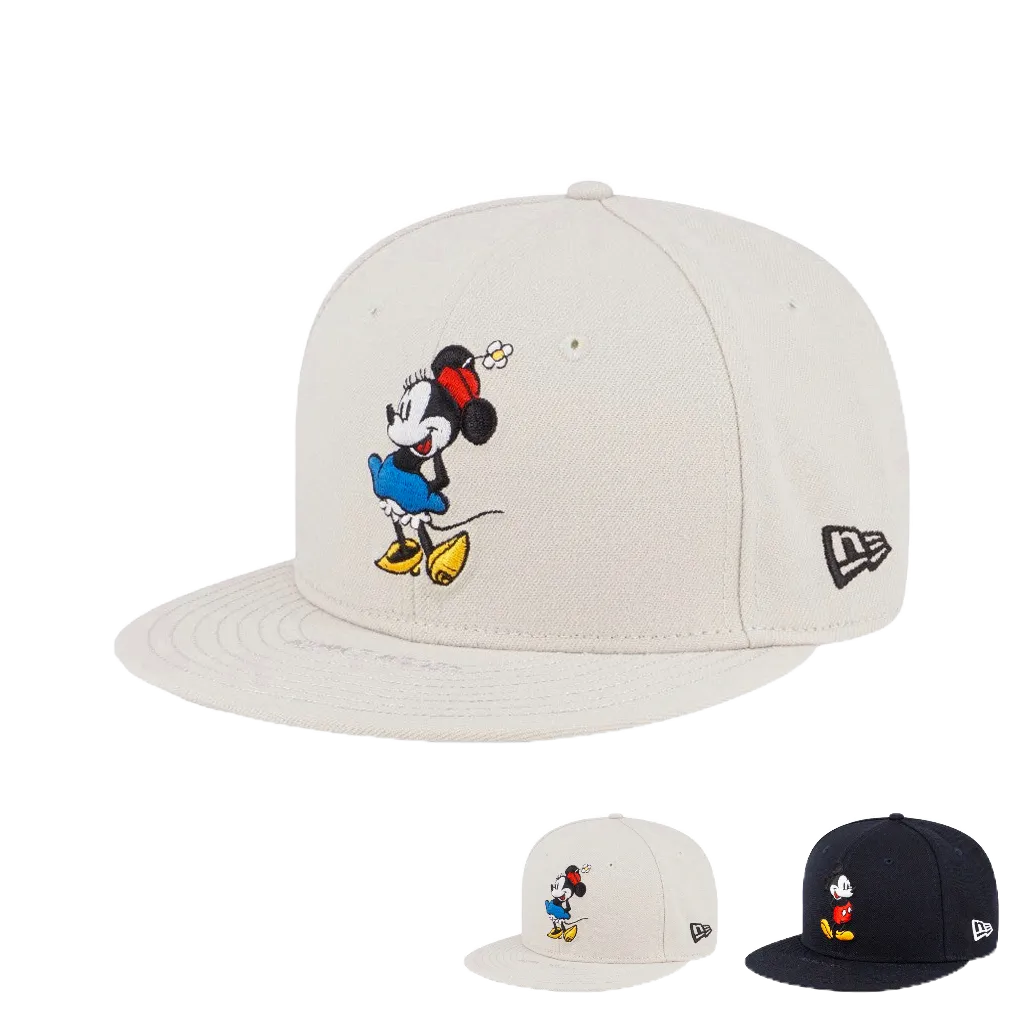 NEW ERA 59FIFTY 5950 迪士尼 MICKEY 米奇/米妮 全封帽 棒球帽 鴨舌帽【TCC】