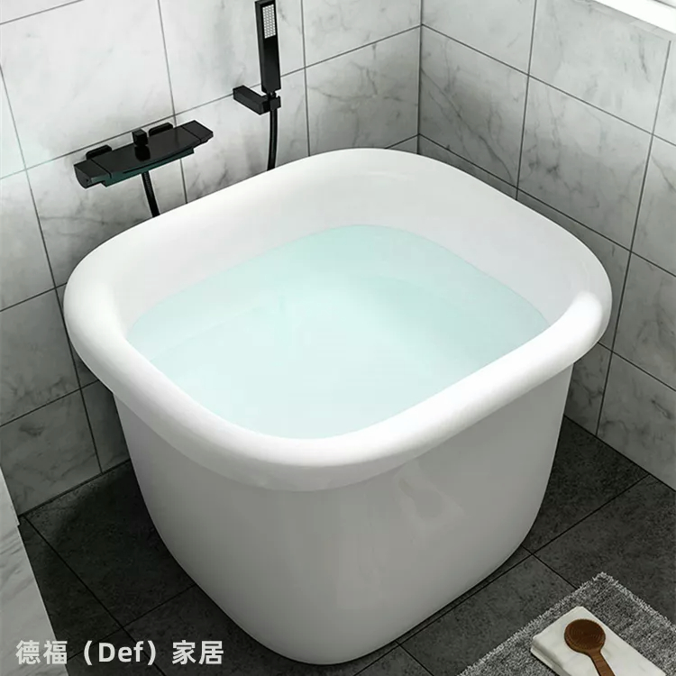 免運 破損包賠 浴缸 壓克力浴缸 獨立浴缸家用成人小戶型日式深泡浴池迷你小型浴盆0.8米