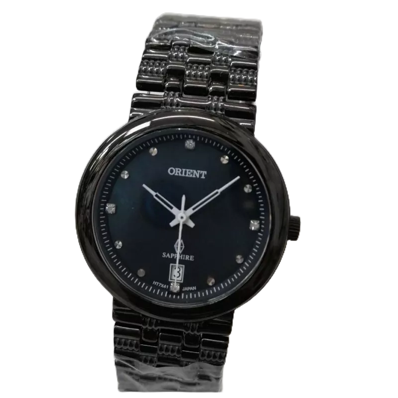ORIENT 東方錶 公司貨 時尚腕錶-IP黑 HT7BX41