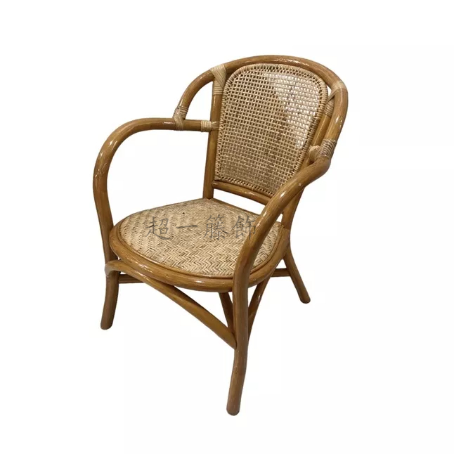 【籐椅之家】全新BB中型籐椅，休閒藤椅，舒適籐椅
